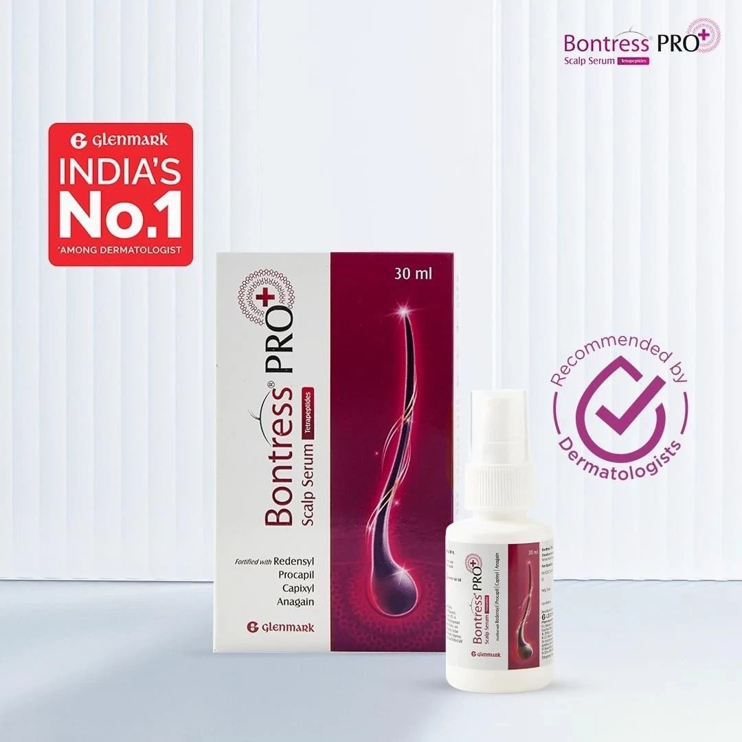 Bontress PRO+ Hair Growth Serum with Redensyl, Anagain, Capixyl, Procapil 30ml