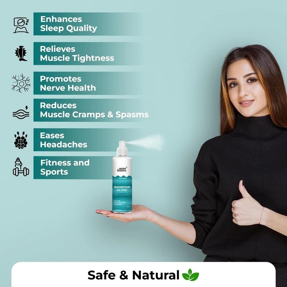 The Body Reserve Magnesium Oil Spray – 200ml