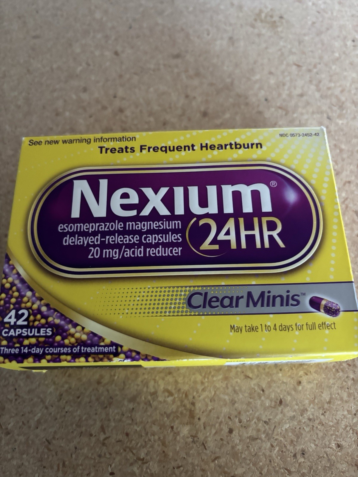 Nexium 42 Clear Minis Exp 02/2027
