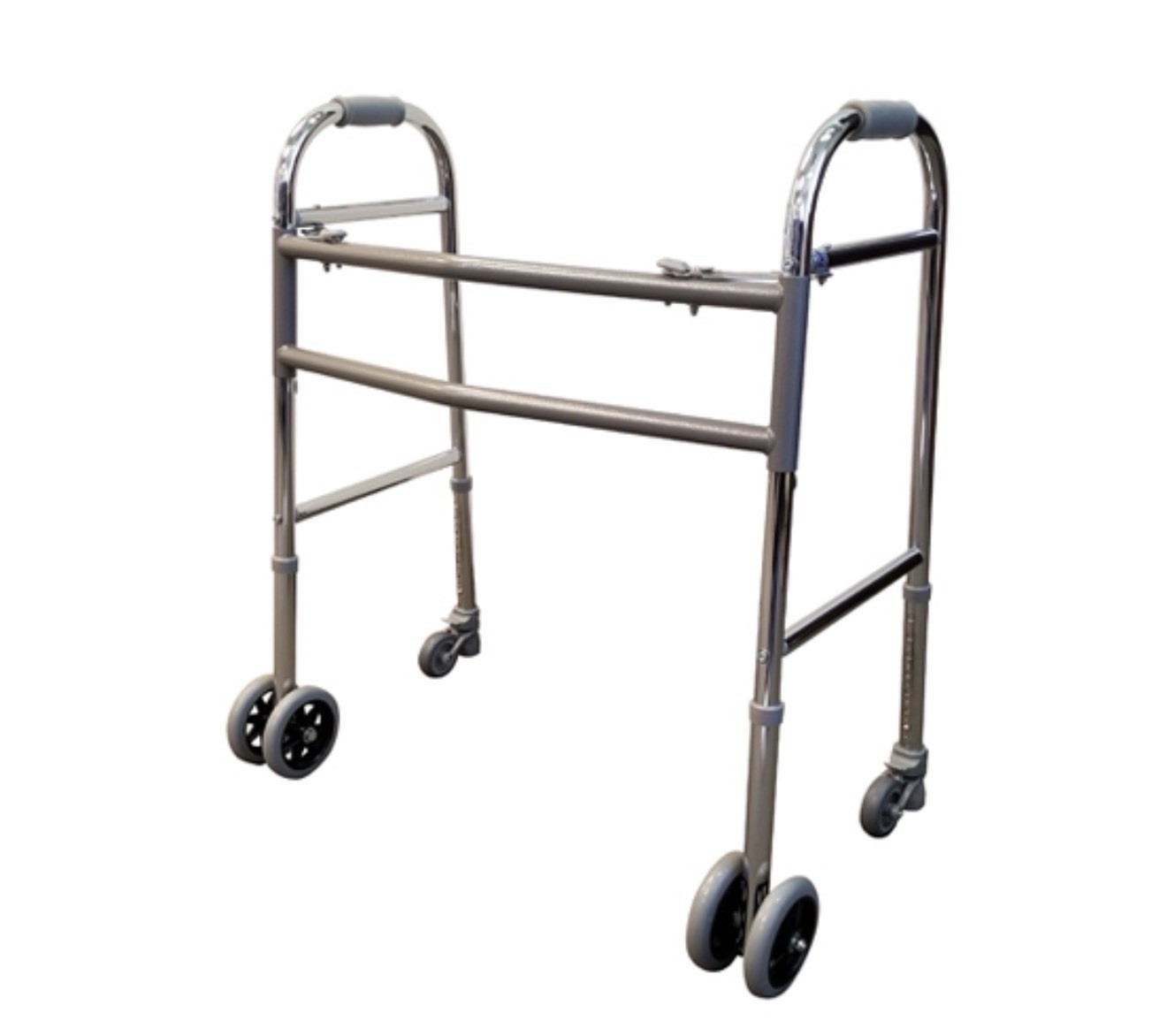Days Bariatric Adjustable Walker with Double 5 Wheels, 700 lb Weight Capacity…