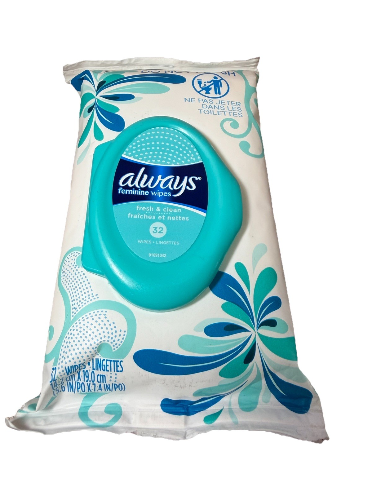 Always Feminine Wipes Fresh And Clean 32 Each
