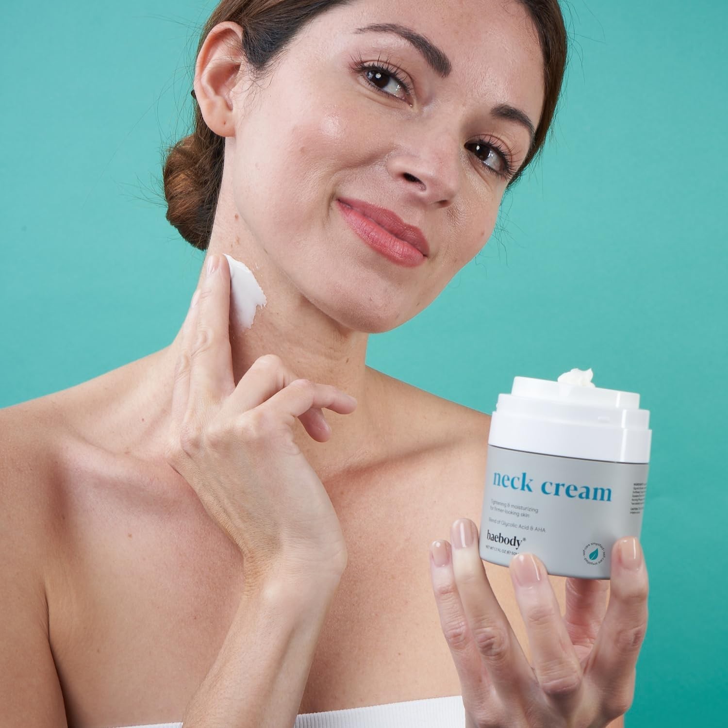 Revitalize & Tighten: Advanced Neck Firming Cream with AHA & Green Tea