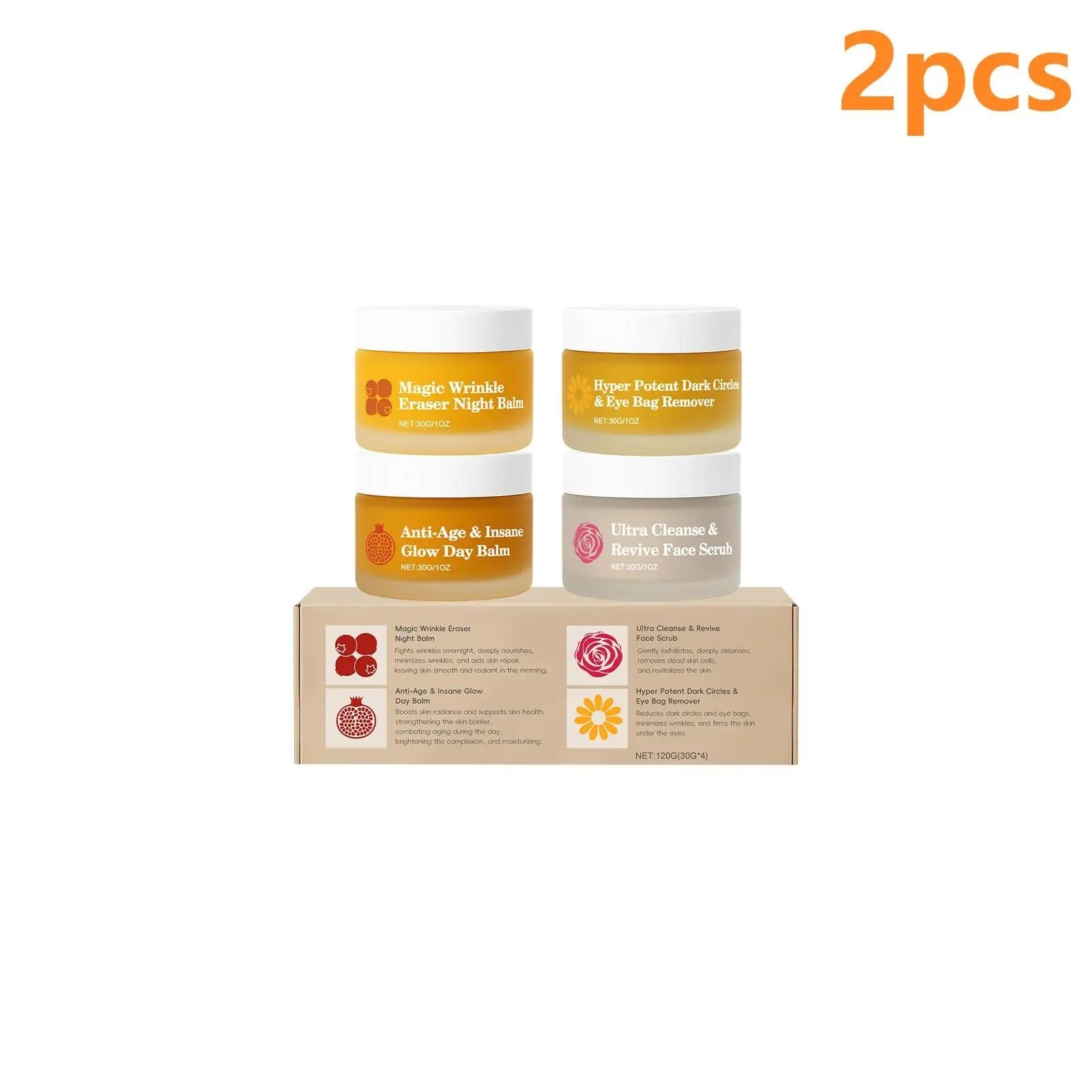 The Complete System Mature Skin Face Balm for Mature Women’s Skin Froya Organics
