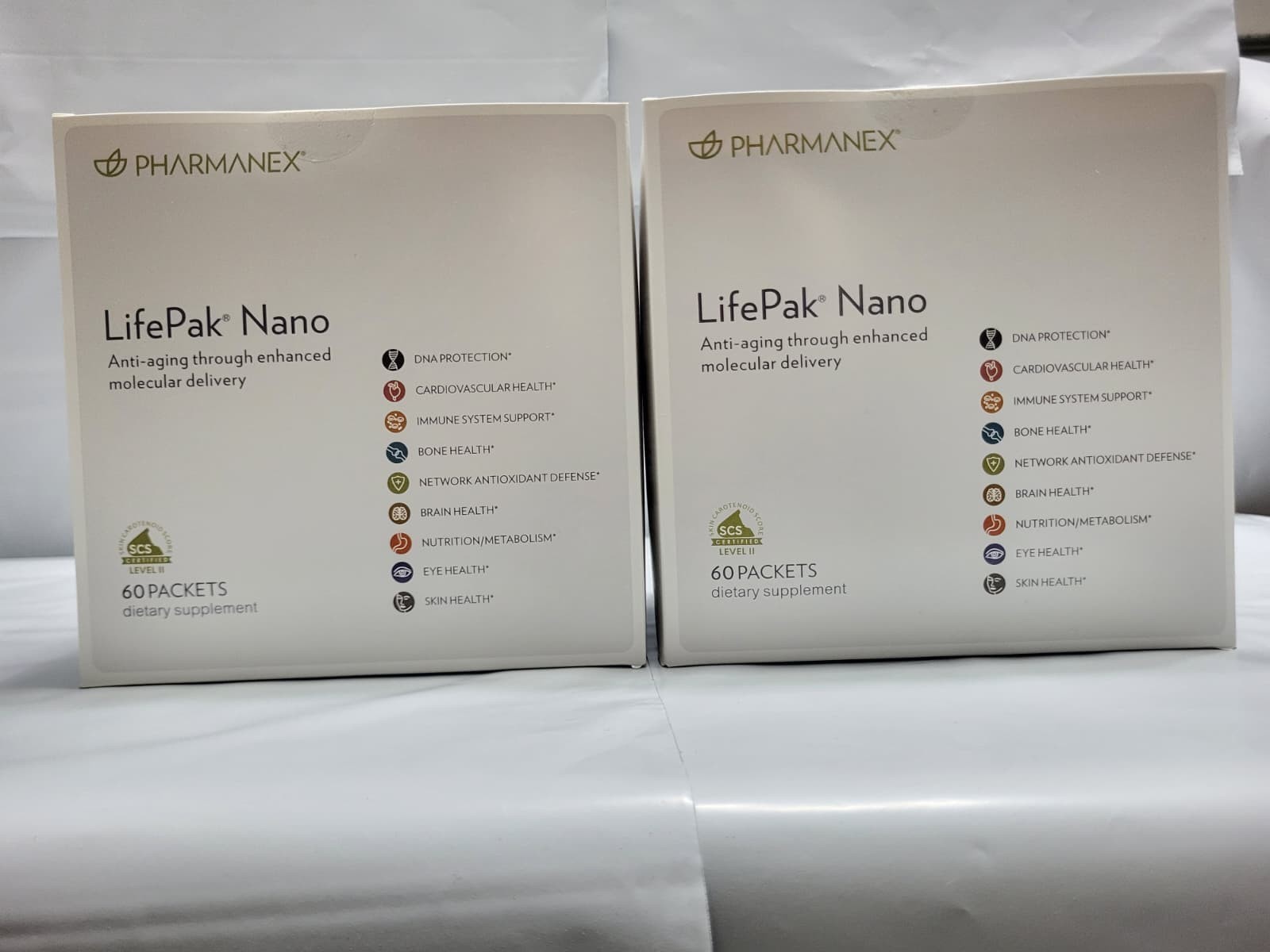 Nu Skin Pharmanex Lifepak Nano, 60 packets, Exp 12/2027