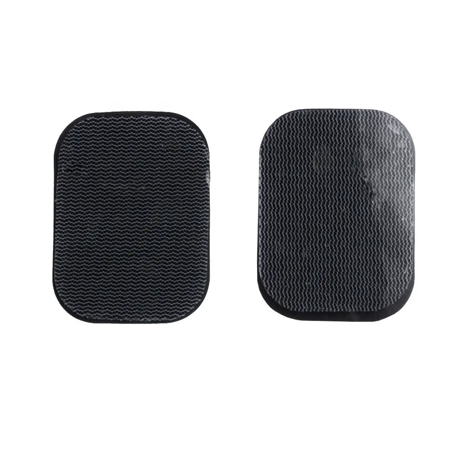 Replace 6×4cm/9×6cm Electrode Pads Silicone Rubber 2mm Connection Massage Pads