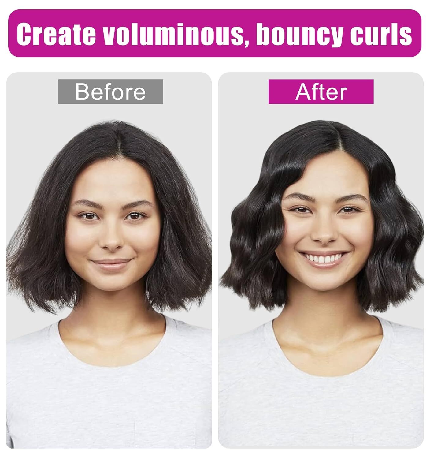 Upgraded 40MM/1.6 In Short Hair Curling Barrels for Dyson Airwrap Styler