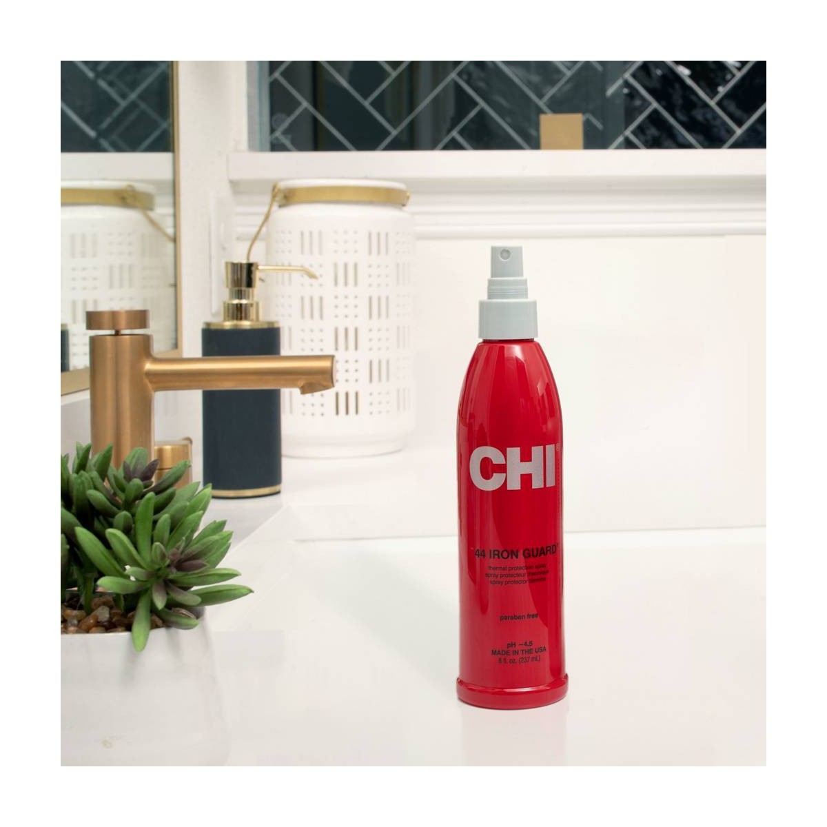 CHI 44 Iron Guard Thermal Protection Spray – 8 fl oz: Paraben-Free