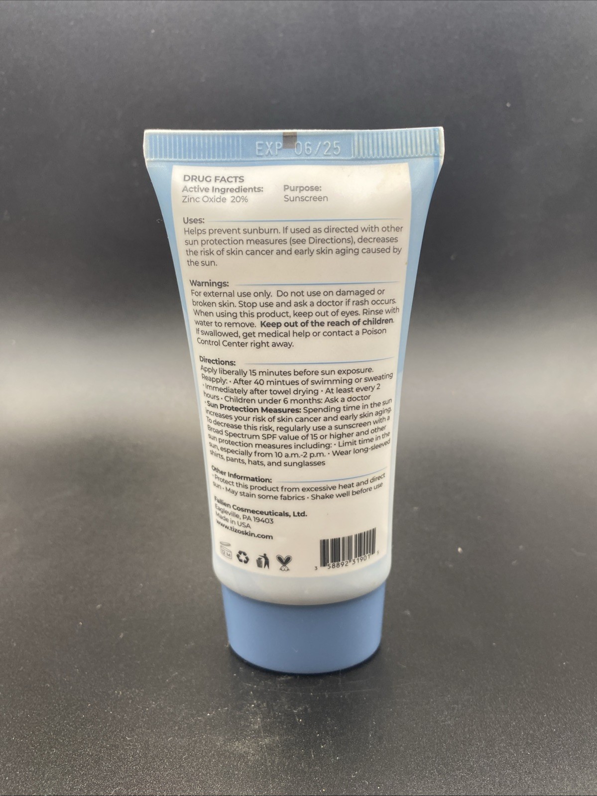 Ultra Zinc Body & Face Tinted SPF 40 by Tizo 3.5 oz Sunscreen *READ DESCRIPTION*