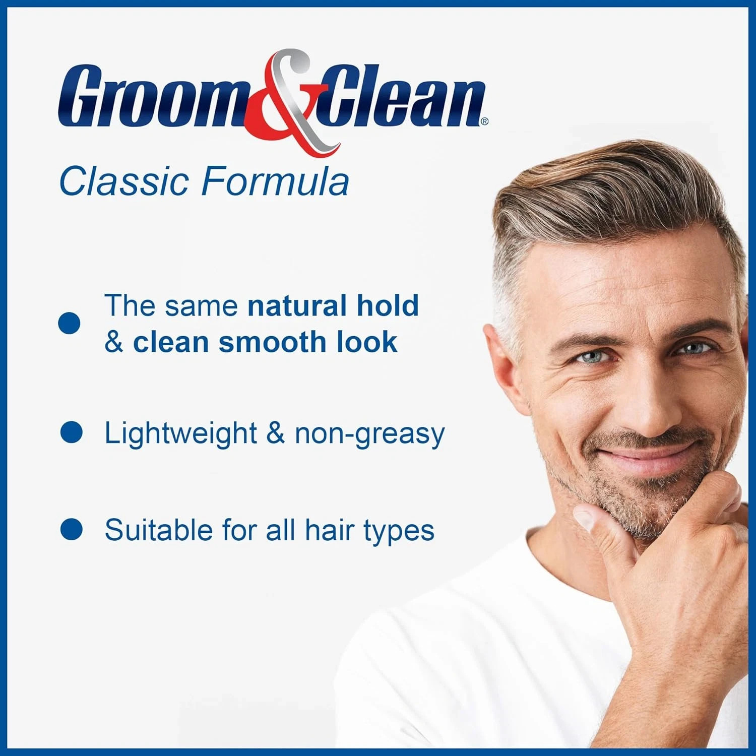 Groom & Clean Hair Control Cream 4.5 Oz (Pack of 2) – Men’S Hair Styling Cream