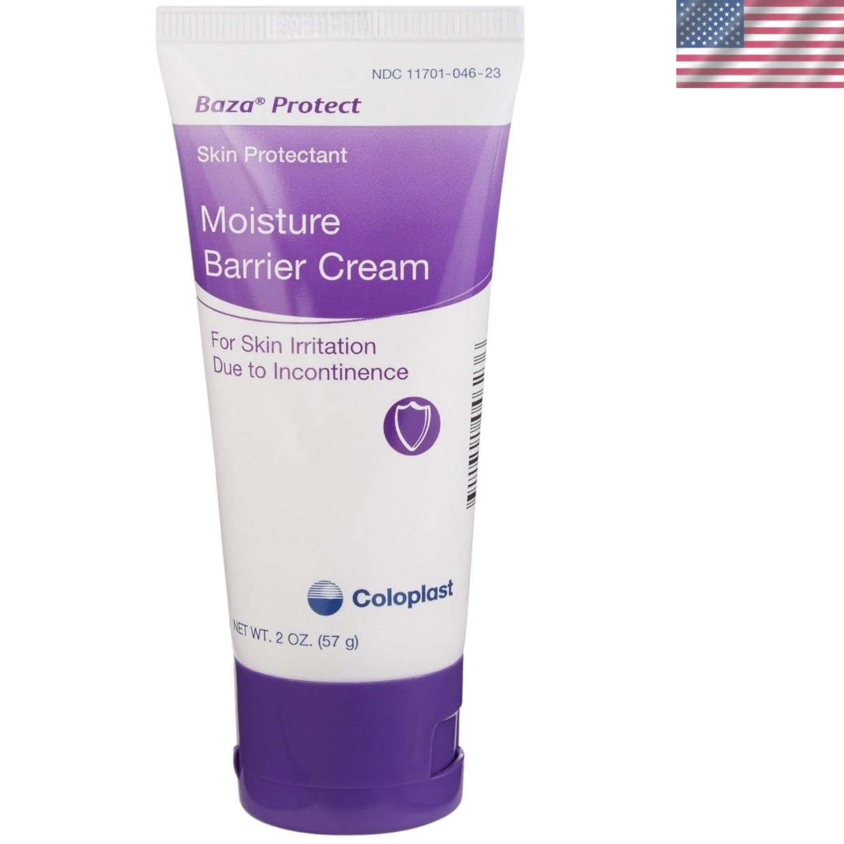 2 oz Baza Protect Moisture Barrier Cream – Zinc-Based Formula for Skin Hydration