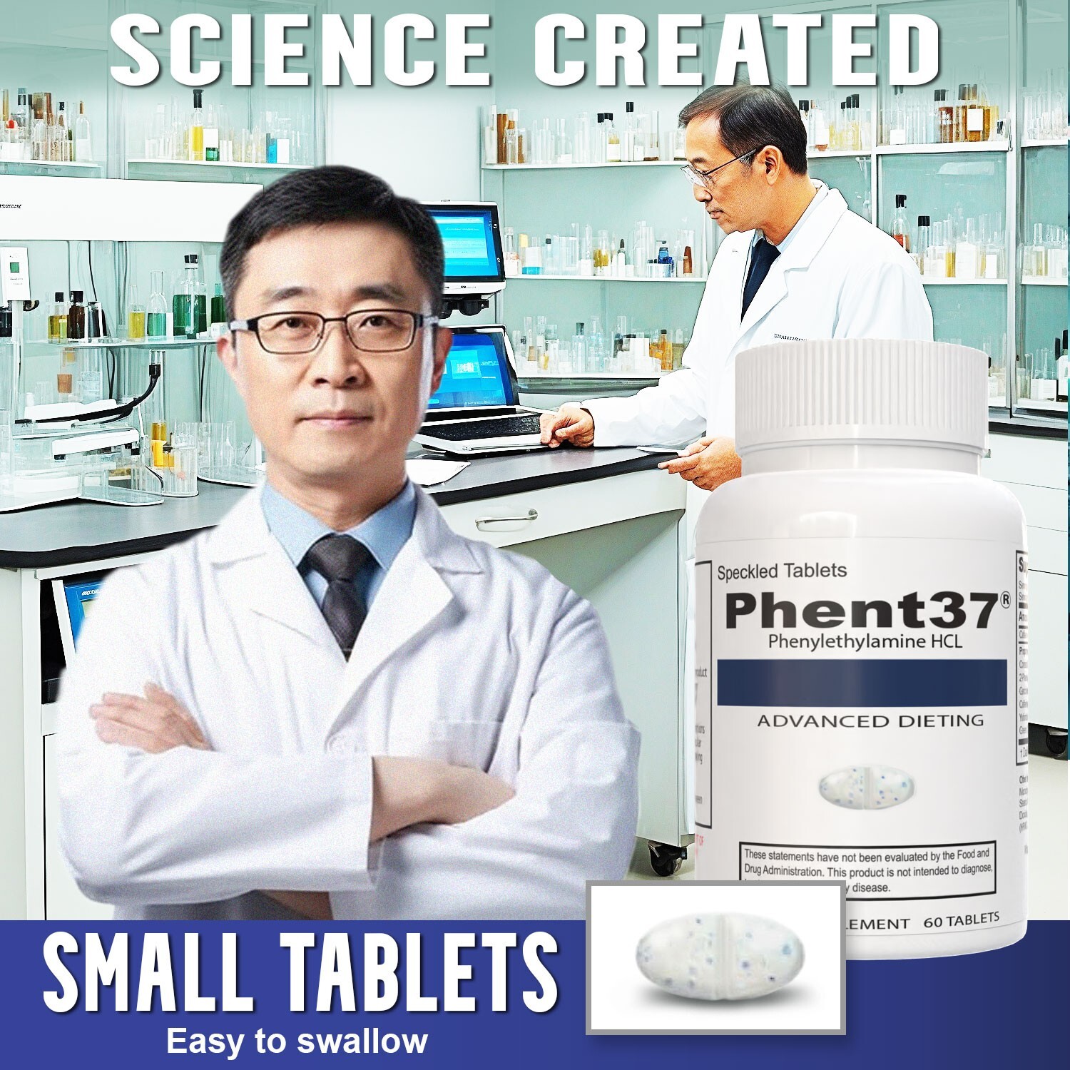 1 Bottle – Phent37 – Diet Pills Fat Burner, Weight Loss Formula