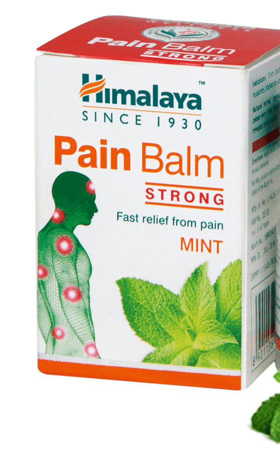 6 Pack X Himalaya PAIN BALM MINT Fast Relief from Headaches, 45 GMS, FREE SHIP