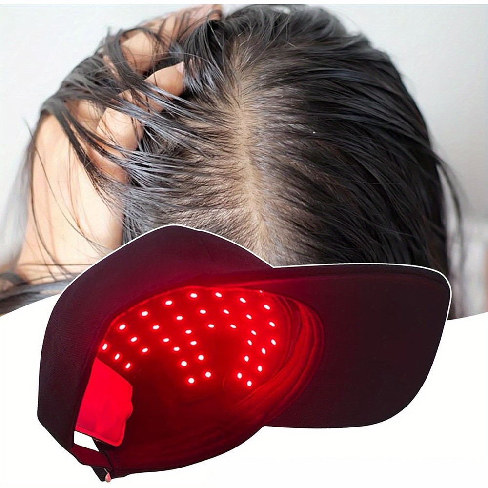 660nm Red LED Light Therapy Hat Hair Regrowth Hair growth Anti-Hair Loss Cap US