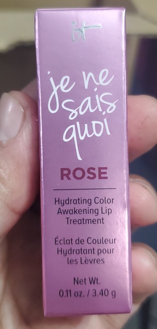it Cosmetics Je Ne Sais Quoi Hydrating Color Awakening Lip Treatment *ROSE*