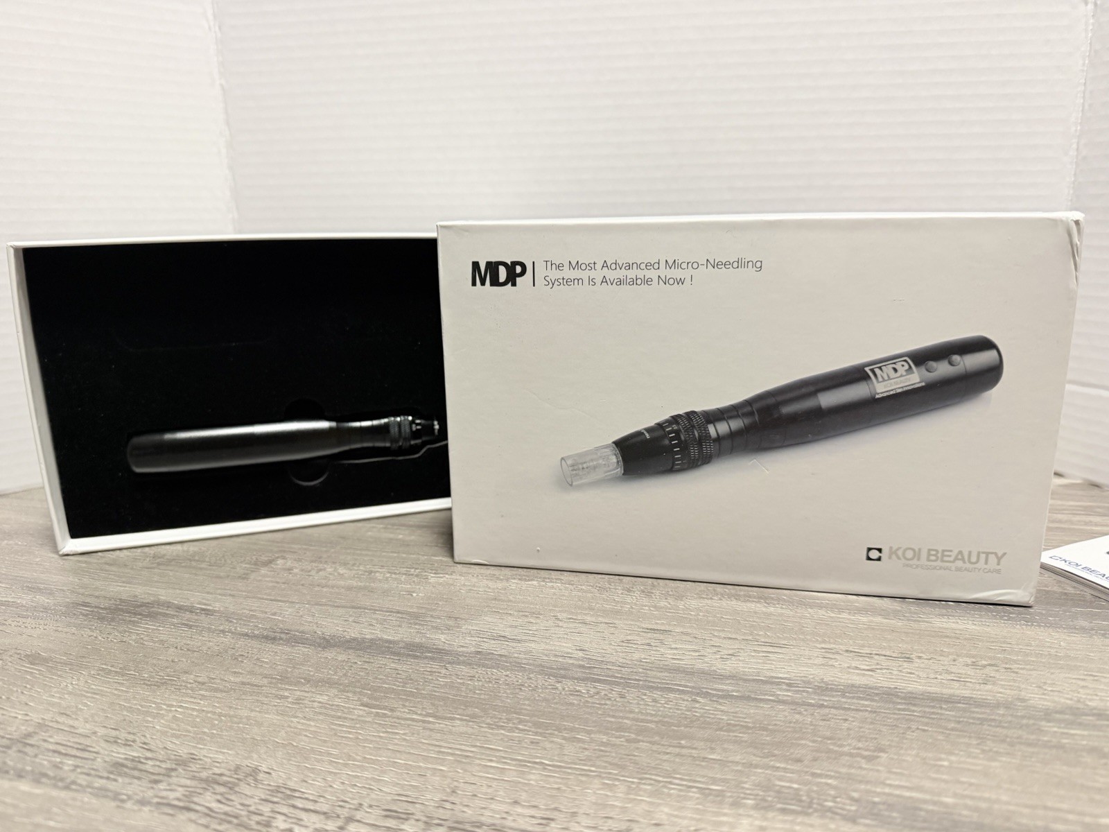 Koi Beauty MDP A300/P700 Micro-Needling Kit Adjustable Black CE Marking