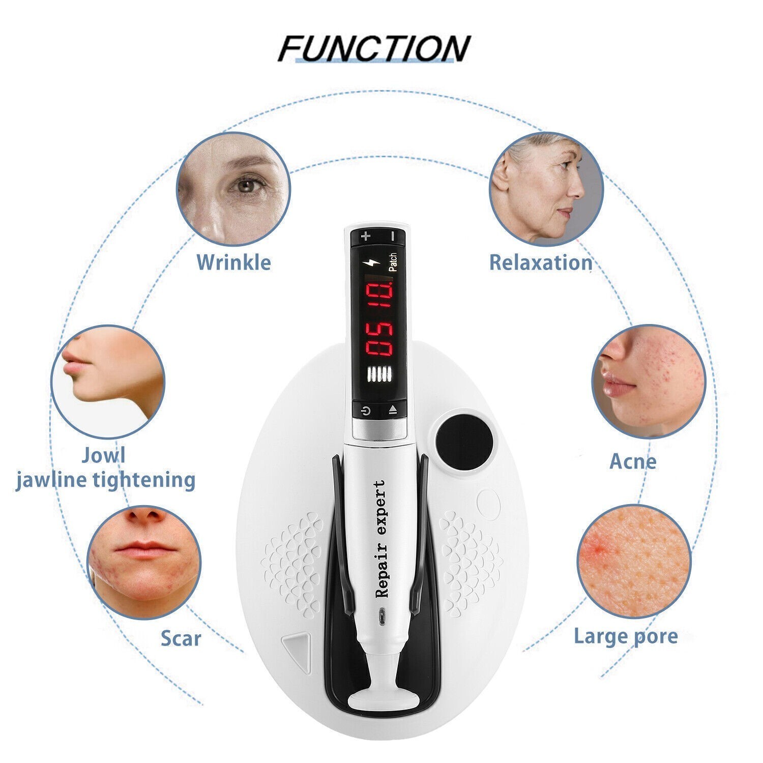 Plasma Lift Pen Machine Cold Ozone Acne Treatment Skin Care Beauty Device