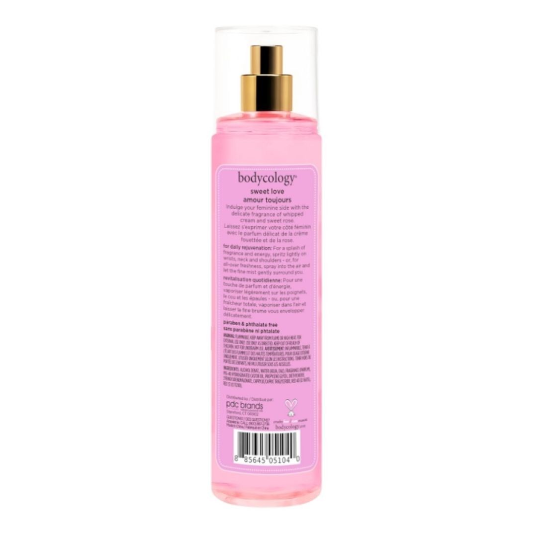 Bodycology Long-Lasting Fragrance Body Mist, 8 fl oz