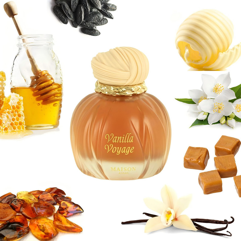 Vanilla Voyage Eau De Parfum EDP 3.4 Fl Oz /100ml, Unisex Perfume.
