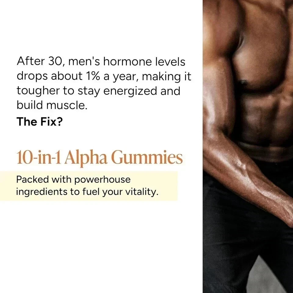 Root Labs 10-1 Alpha Gummies | 4000 mg Pure Shilajit with KSM-66 | 60 Gummies