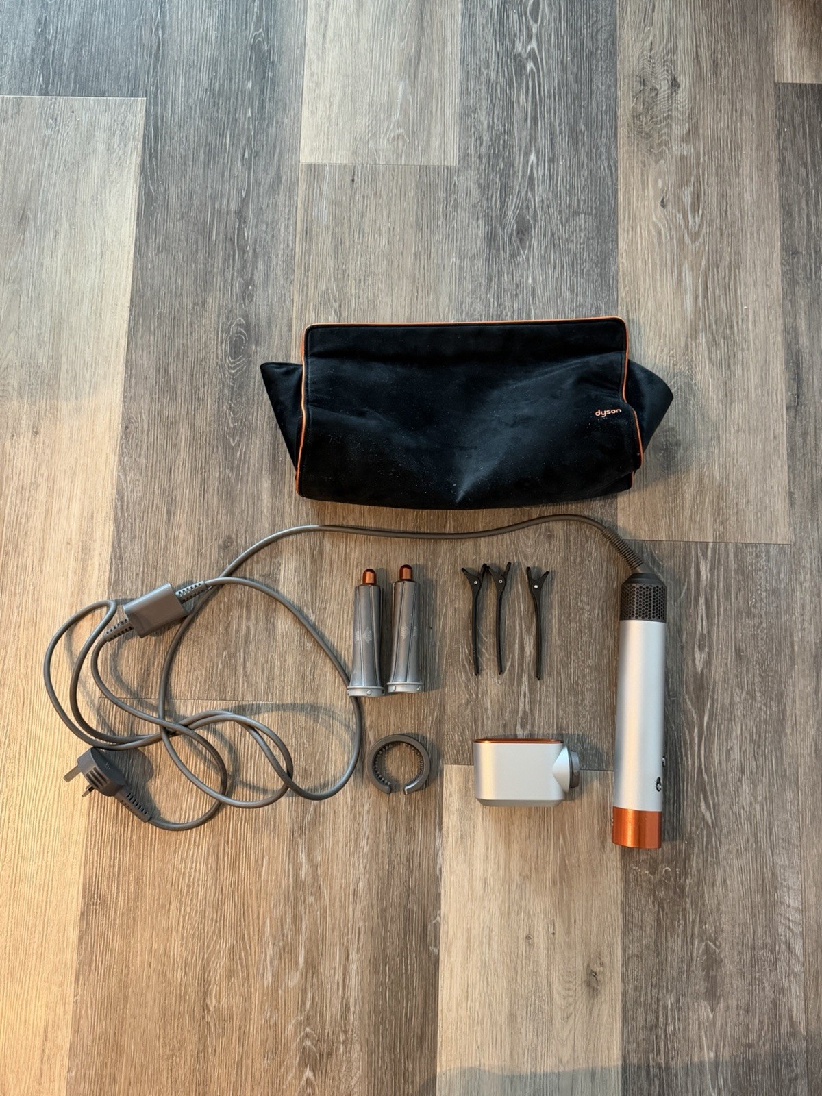 Dyson Airwrap Complete Long Styler HS01 – Nickel/Copper (UK Version)