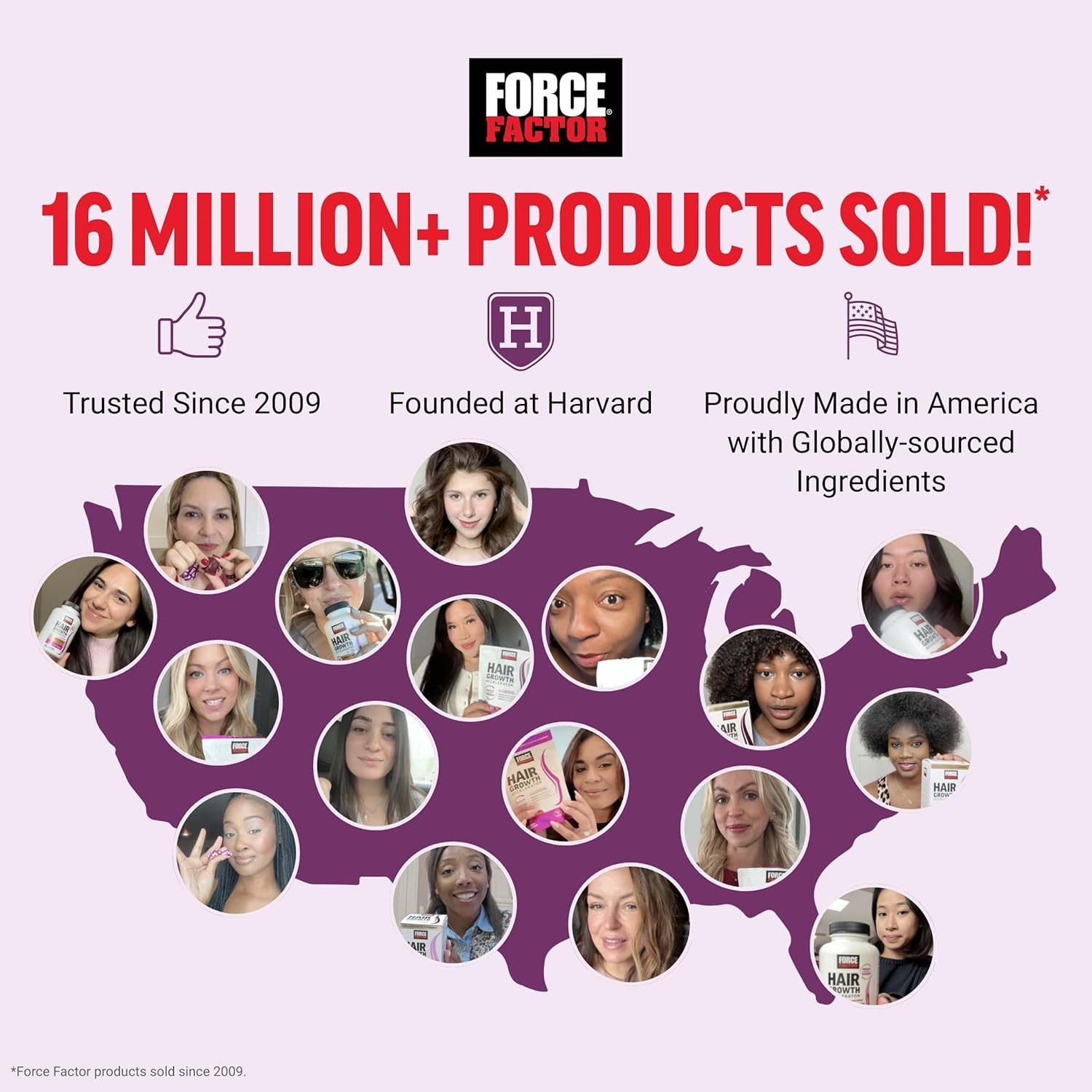 Hair Growth Accelerator Soft Chews Force Factor Lustriva Biotin 60 Mixed Berry