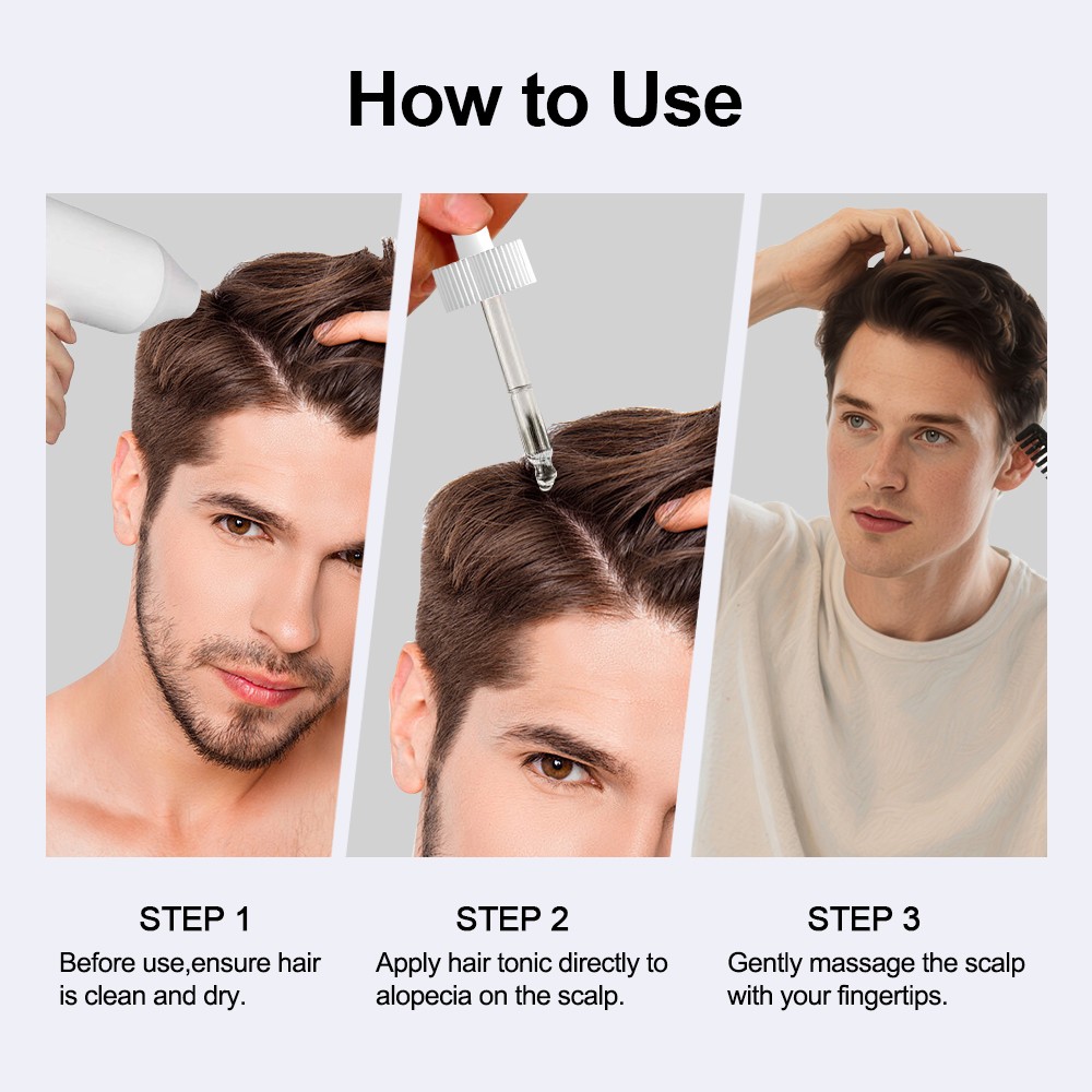 6 Pack Minoxidil 5% Extra Strength Men Hair Regrowth Treatment 6 Month Supply