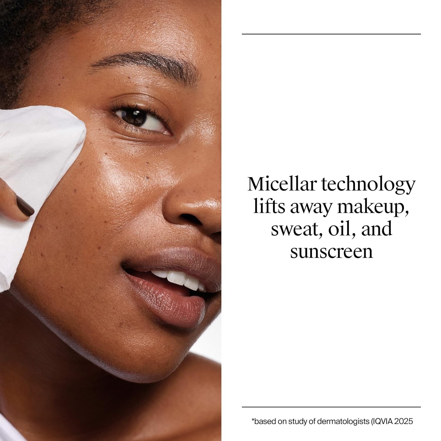 Makeup Remover Towelettes for Face Micellar Water Alcohol-Free Daily