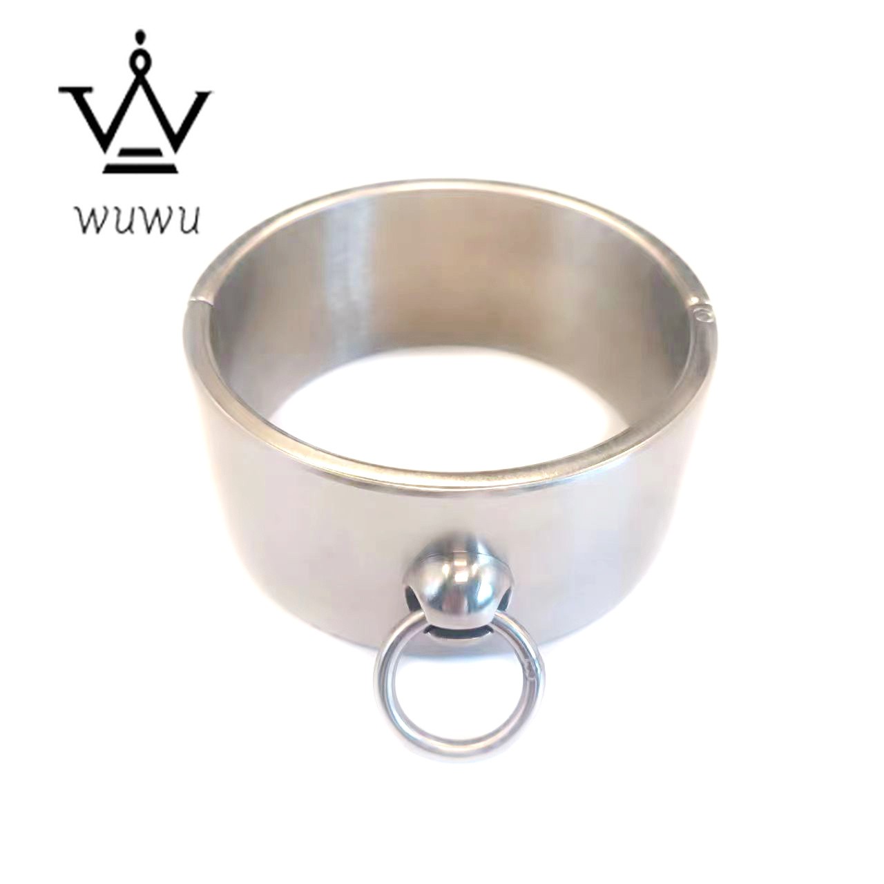 New Style Stainless Steel High 6cm Metal Collar Bdsm Bondage Collar Shackle