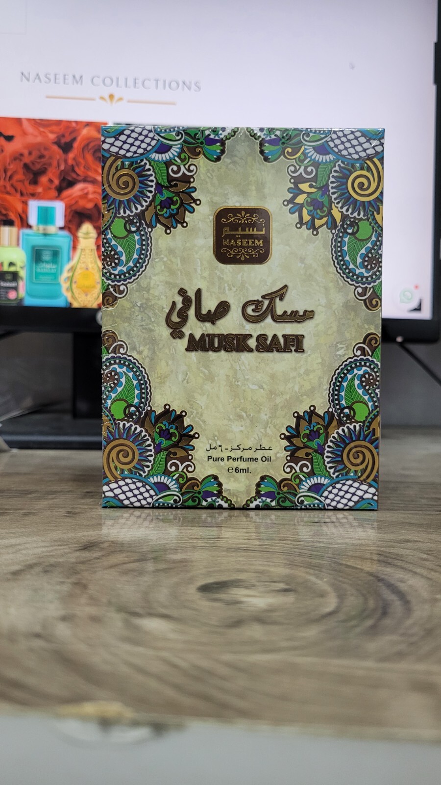 Musk Safi Unisex Perfume Oil Attar by Naseem Dubai United Arab Emirates