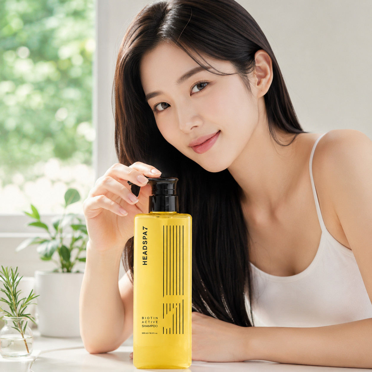 HEADSPA7 Biotin Active Shampoo 500ml(16.91oz) Nourishing Korean Hair Care