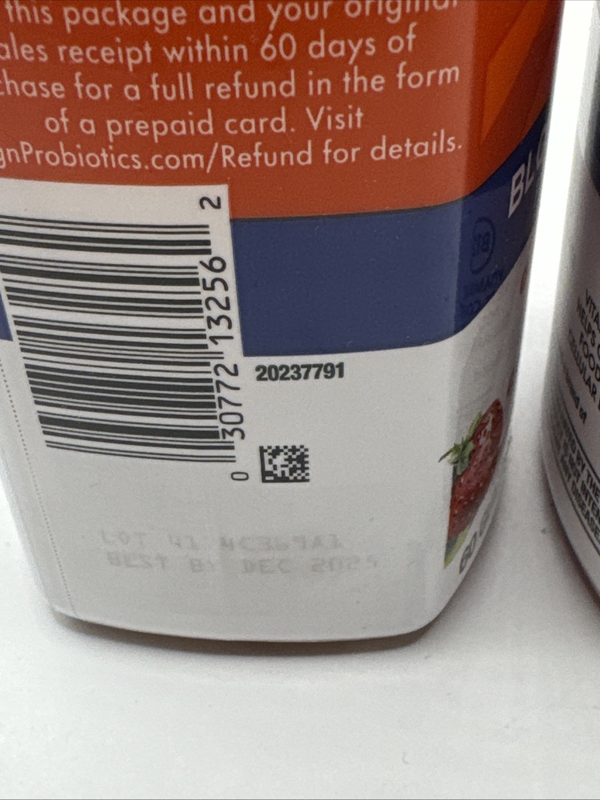 Lot (2) Align Probiotic Bloating Relief + Food Digestion B12 60ct. Exp. 12/25+