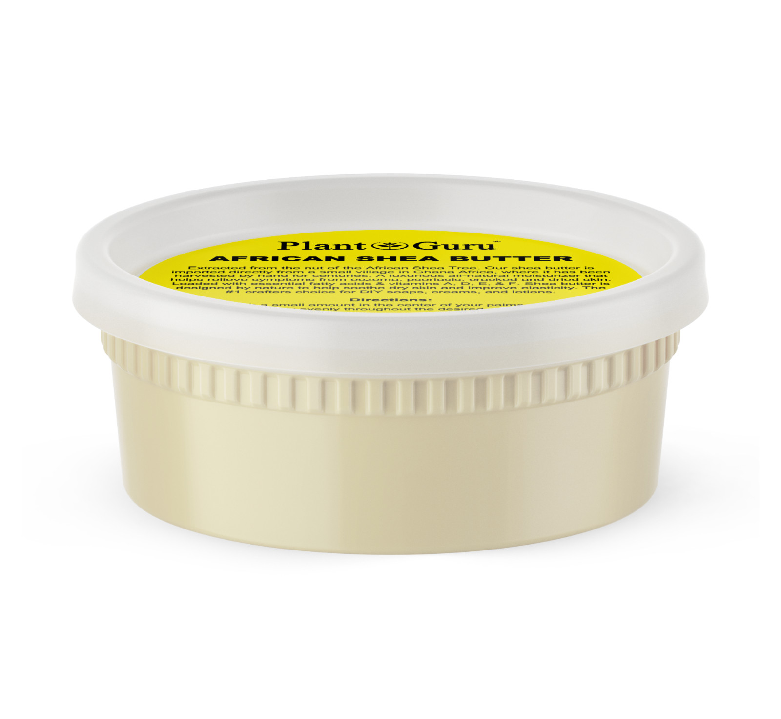 Raw African Shea Butter 8 oz. IVORY 100% Pure Organic Unrefined Natural Ghana