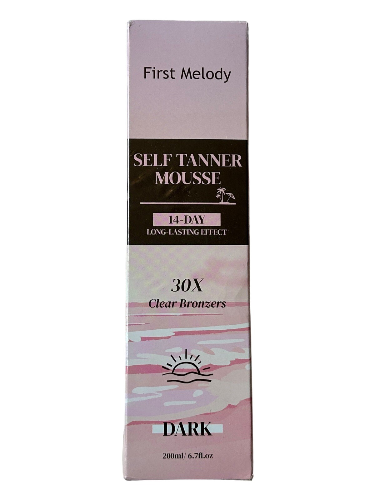 Self Tanning Mousse (Dark Tan) Foam Lasts 14 Days – 3x 6.7 oz Pump Tanner