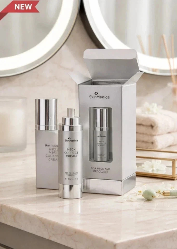 SkinMedica Neck Correct Cream 2oz 56.7g Neck & Chest Treatment NEW SEALED BOX US