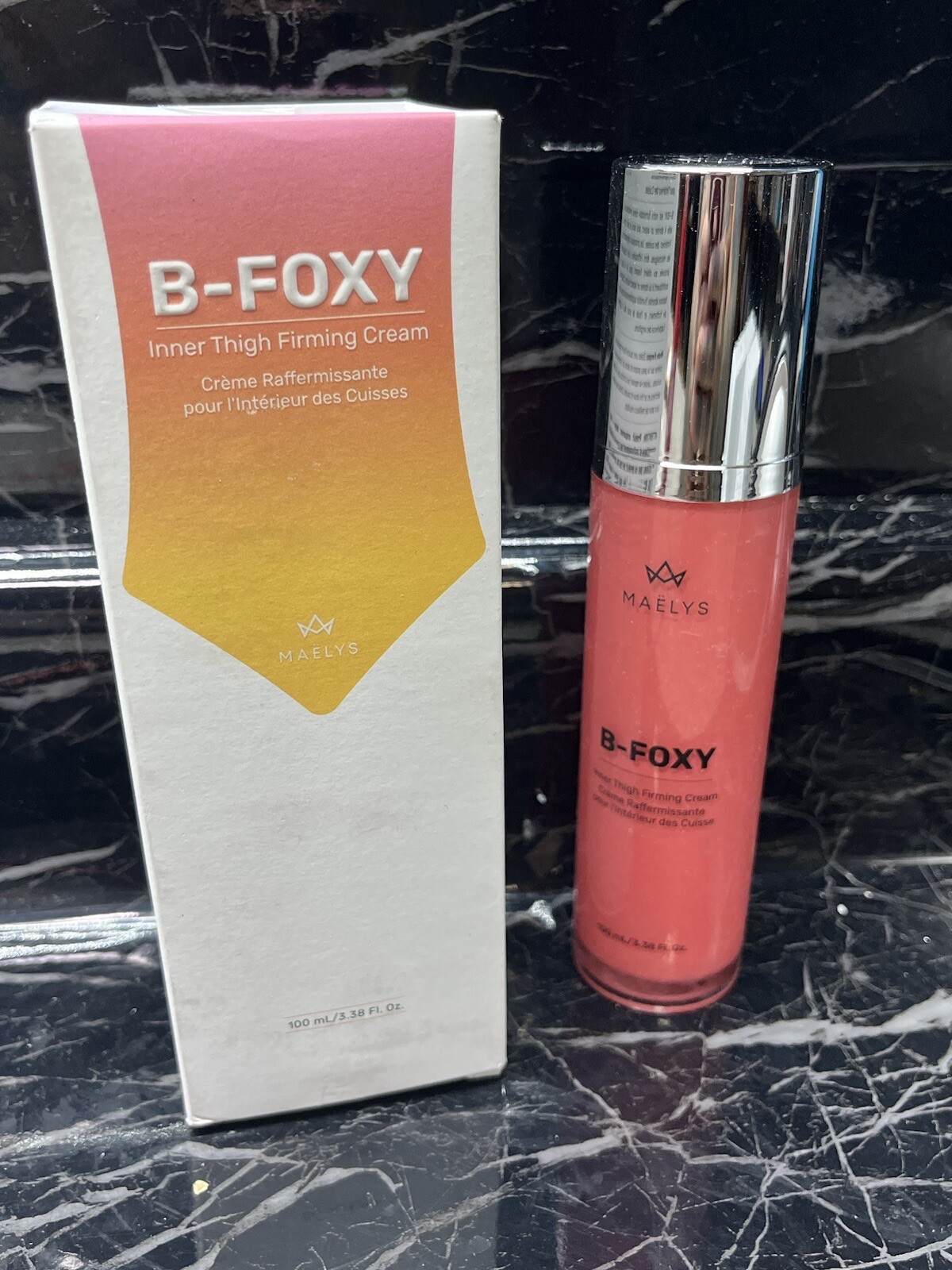 Maelys B-Foxy Inner Thigh firming cream 3.38oz NEW (In BOX)