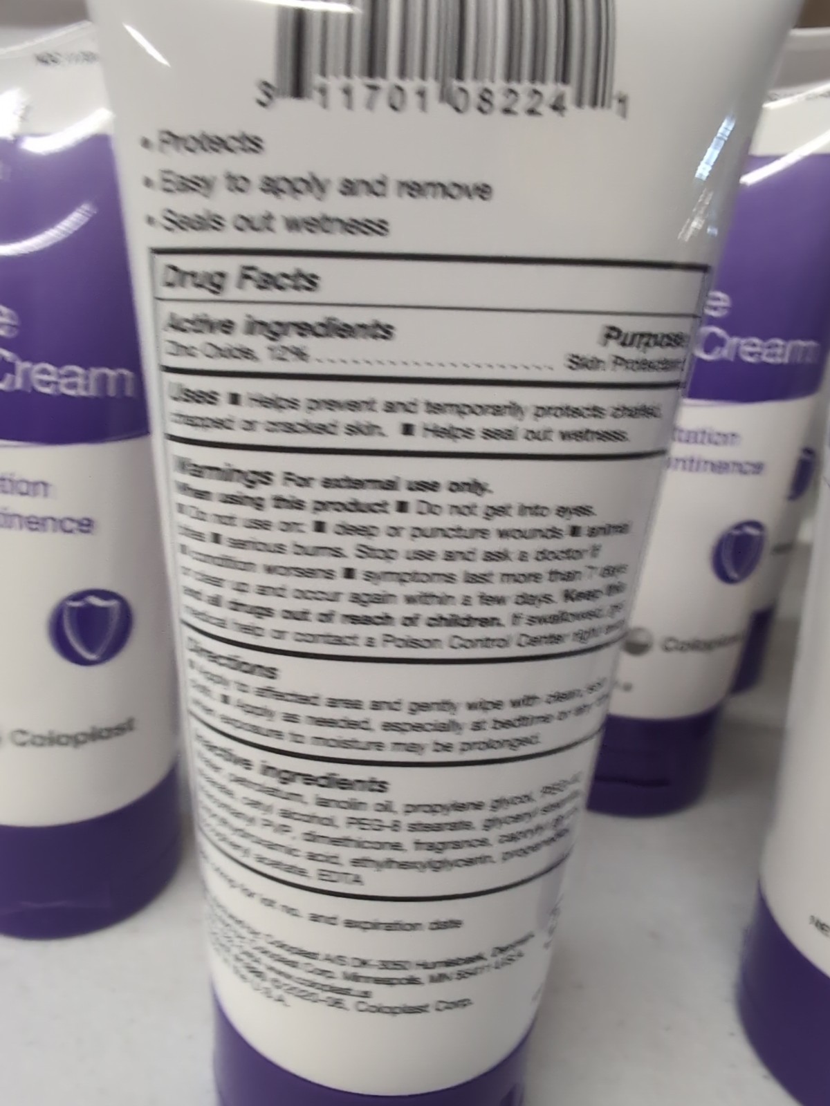 12 Pack COLOPLAST Skin Protectant MOISTURE BARIER CREAM 5 oz Each Full Case