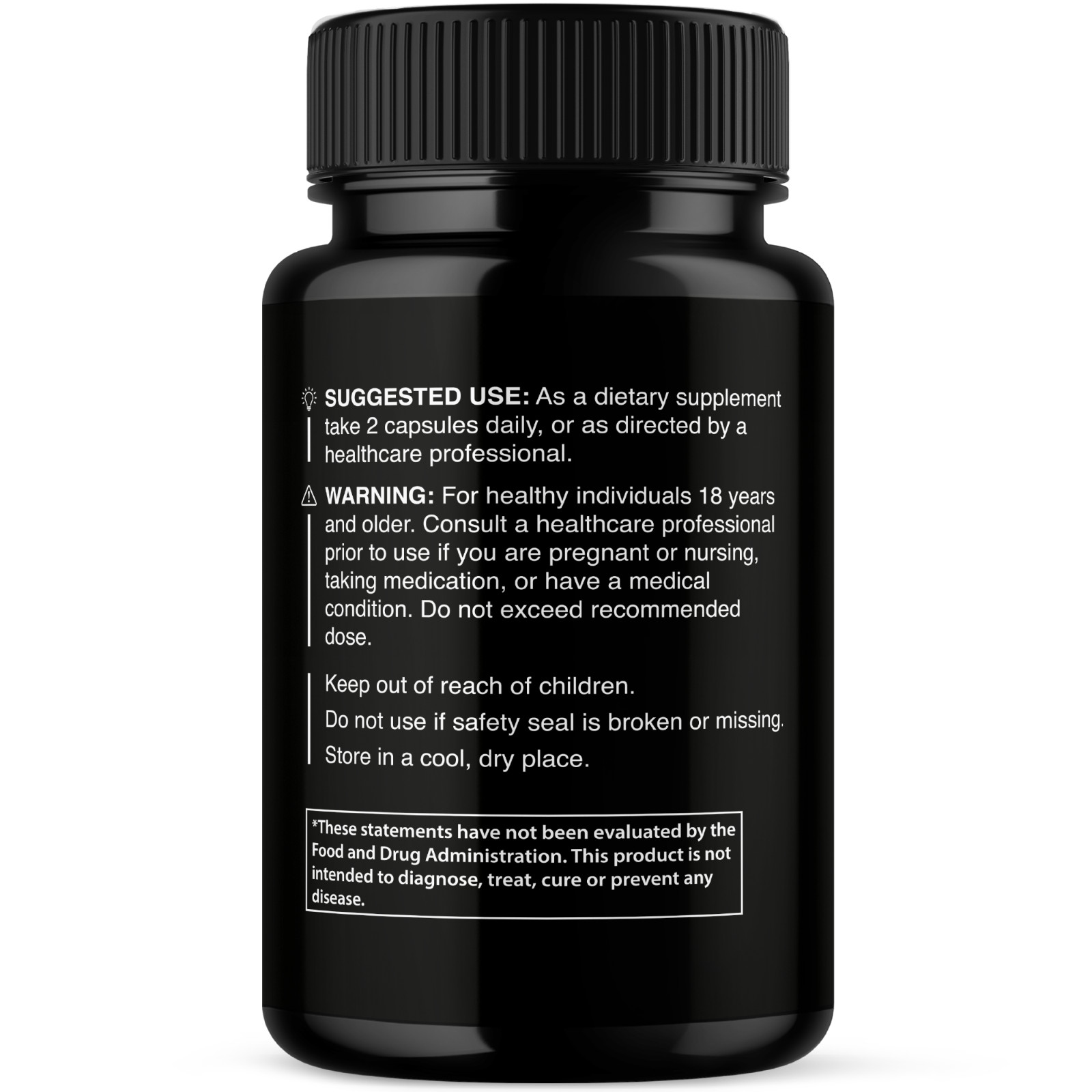 (5 Pack) Puro Vitality Boost, Premium Supplement Maximum Strength (300 Capsules)