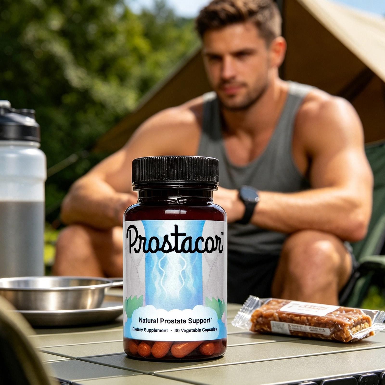 Prostacor – Natural Prostate Support Supplement – Non-GMO, Vegan, Gluten-Free