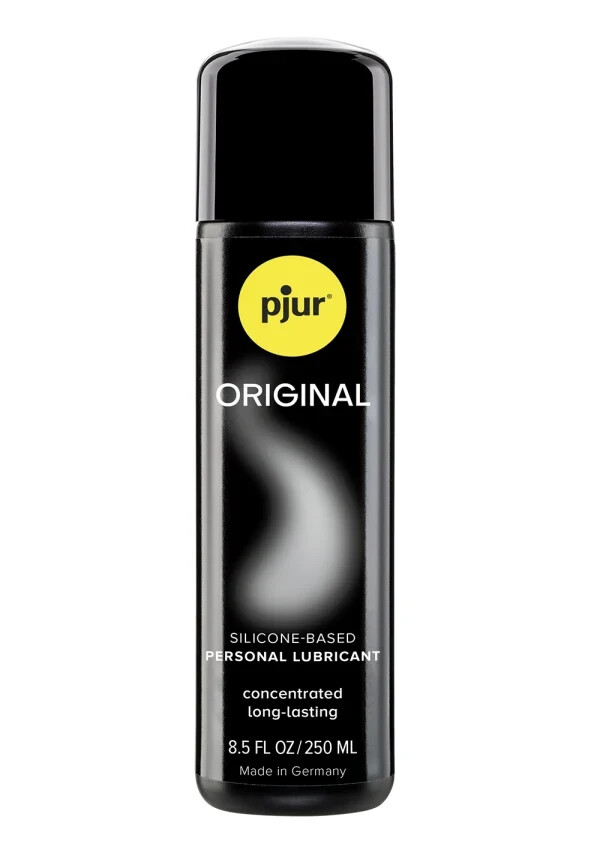 pjur original concentrated silicone-based lubricant – Long lasting – 5 Sizes