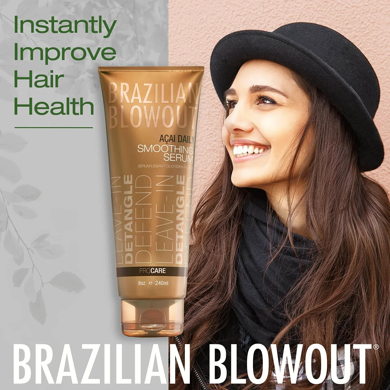 Brazilian Blowout Daily Smoothing Serum, 8 Fl Oz