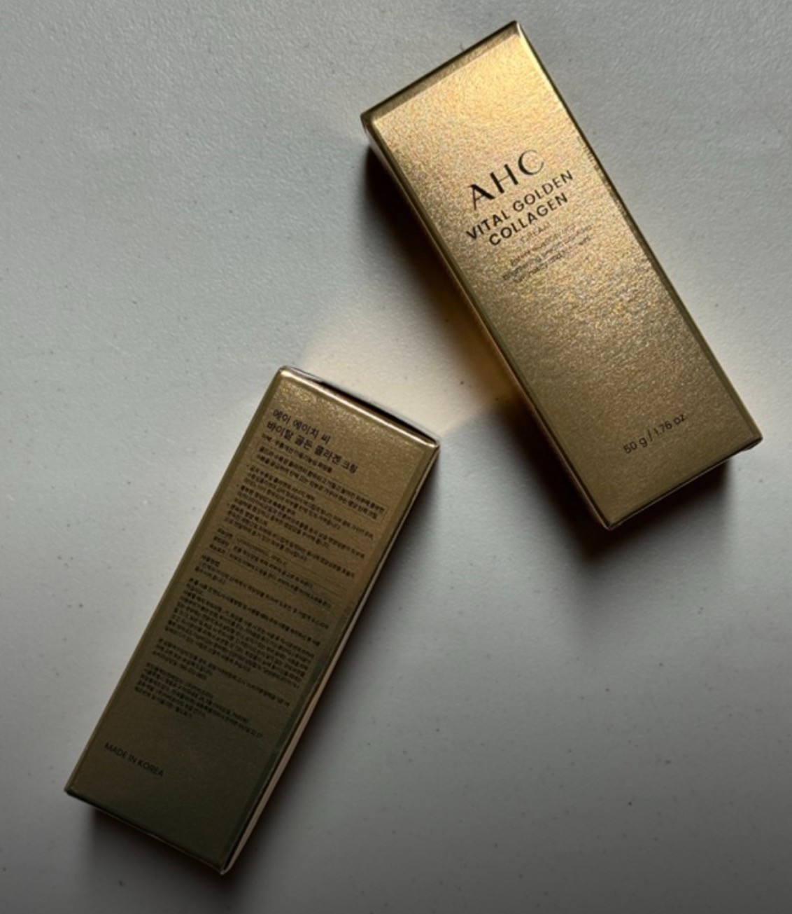 AHC Vital Golden Collagen Cream 50g Anti Aging Firming Face Moisturizer K-Beauty