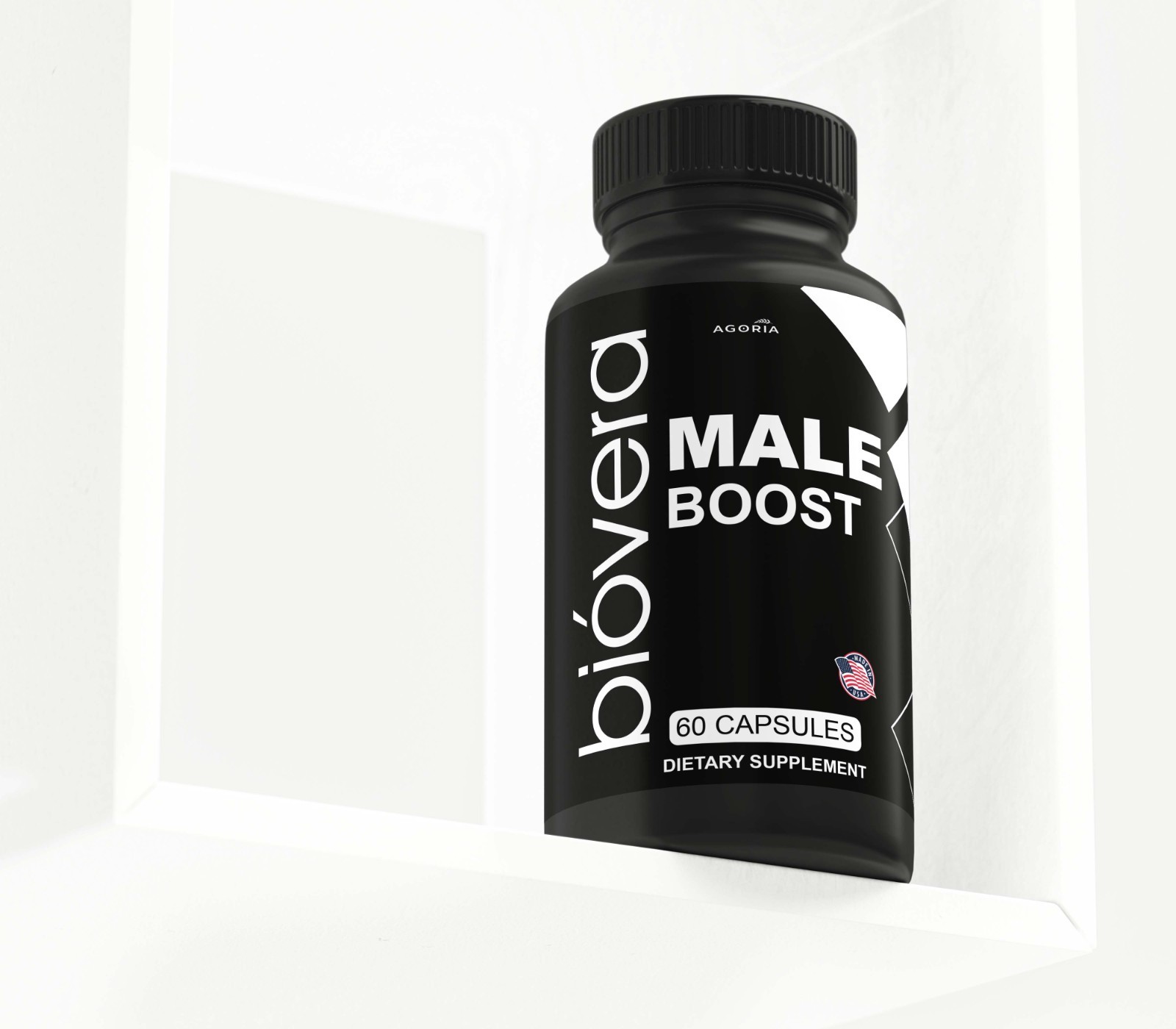 ( 2 Pack )BioVera Male Boost Capsules, Natural Biovera MaleBoost Capsules