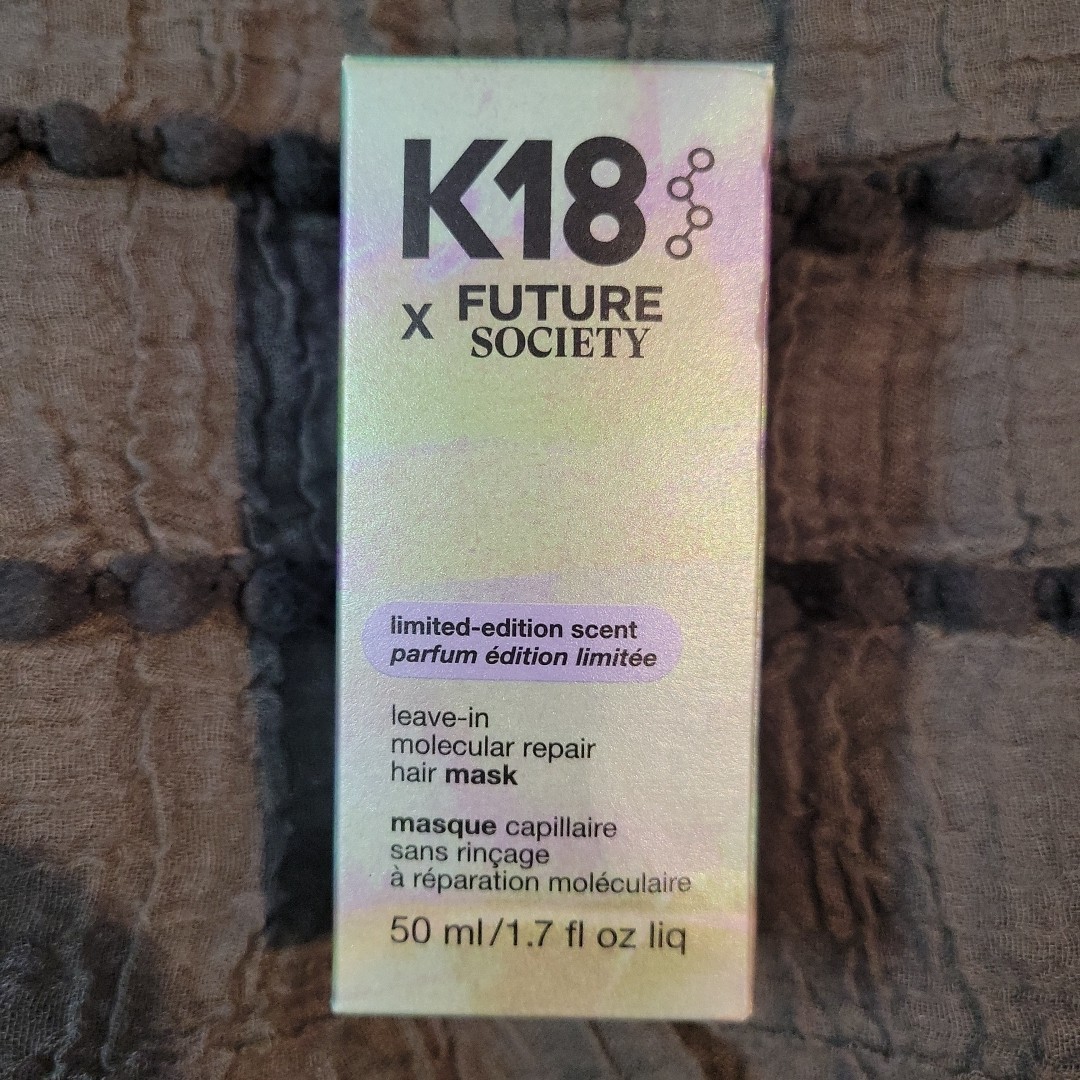 K18 x Future Society Leave-In Molecular Repair Hair Mask, 1.7 Oz. * Benefits CZ