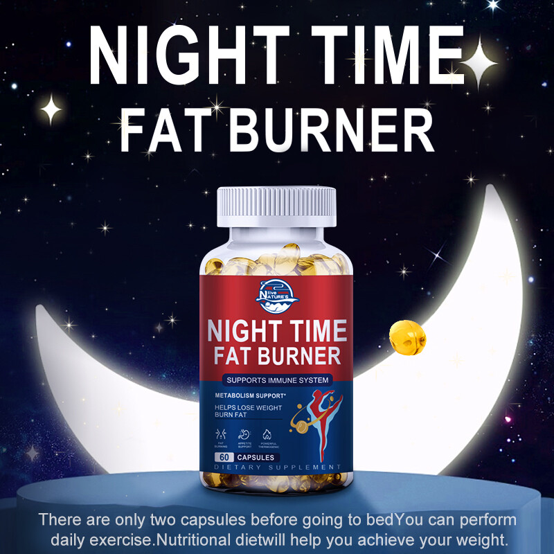 Night Time Fat Burner – for Weight Loss Appetite Suppressant – White Kidney Bean
