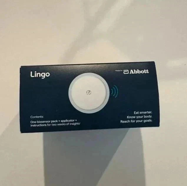 (Pack of 2) Lingo (CGM) & App 4-week plan – Sealed Box Exp 8/31/2026.