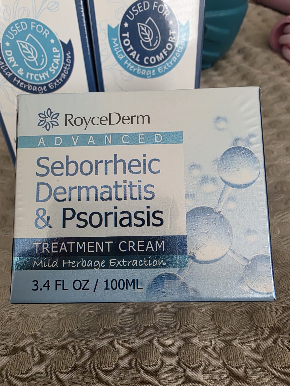 RoyceDerm Seborrheic Dermatitis & Psoriasis Care Set (Shampoo, Conditioner & Tre