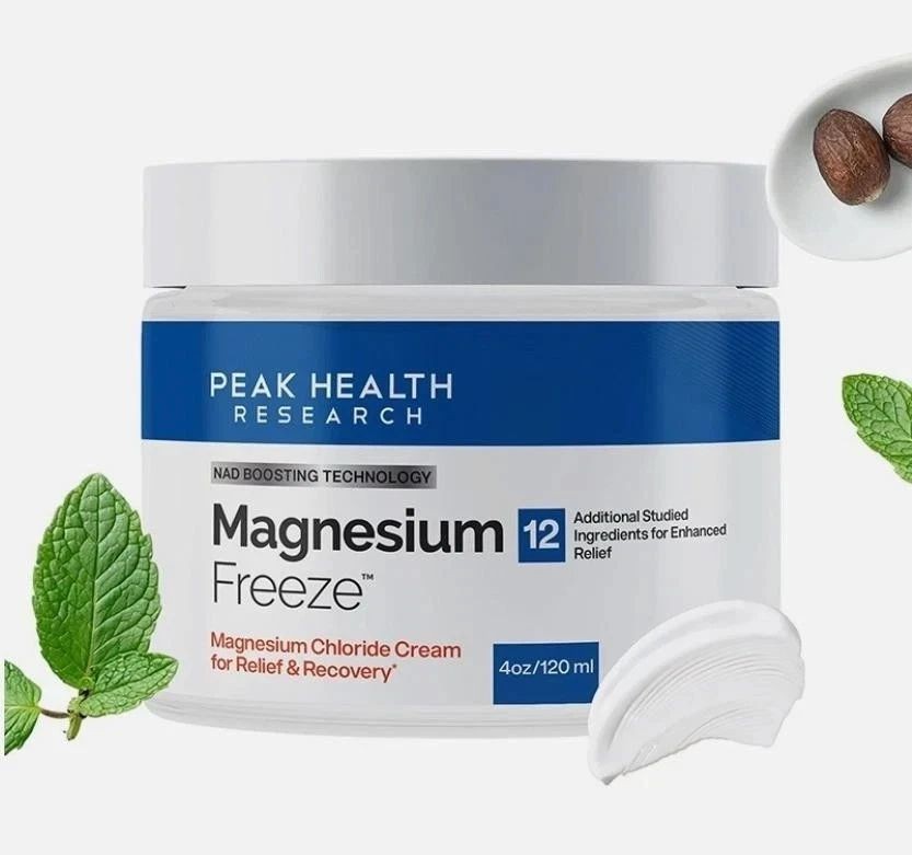 Magnesium Freeze -Topical Magnesium Cream with Niacinamide For Joints Low Back