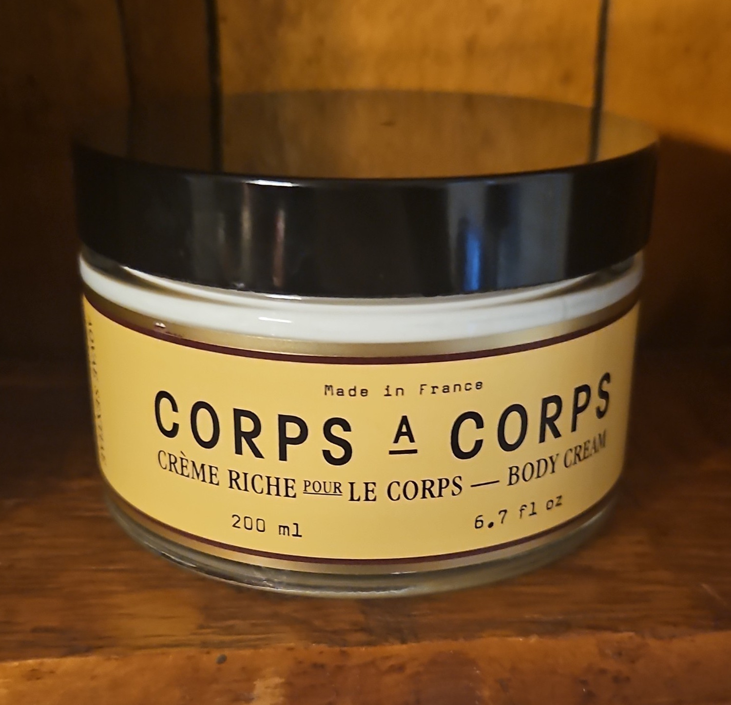 Bastide Corps a Corps Rich Body Cream Moisturizer, White, 24M, 6.7 fl oz