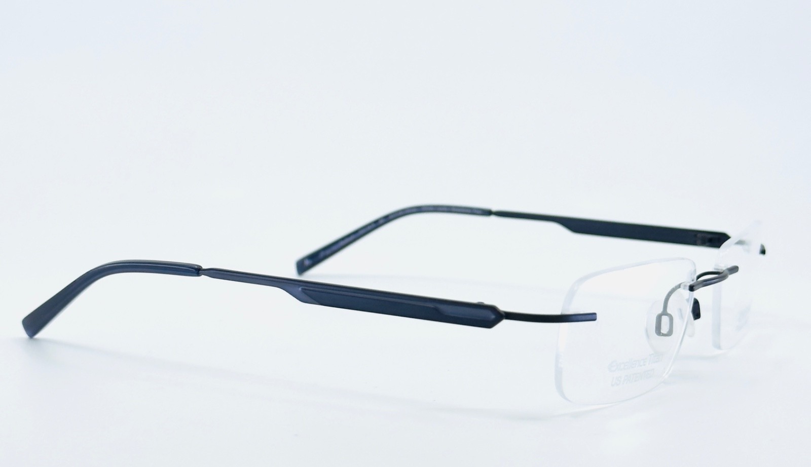 CHARMANT CH11915 BK Black Unisex Rimless (Chassis) Eyeglasses N/A-19-135 B:N/A