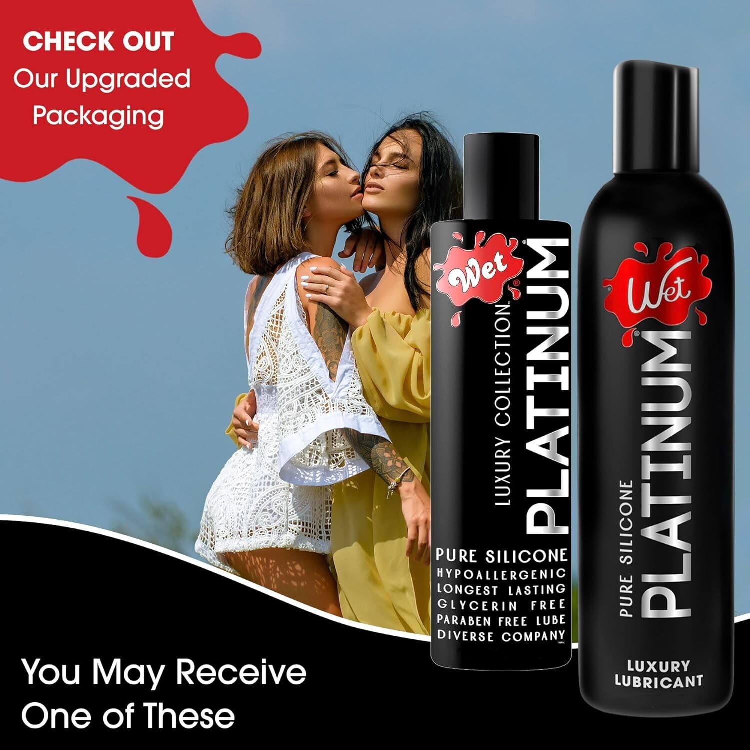 Wet Platinum Silicone Based Lube 4.2 Fl Oz Ultra Long Lasting Premium Lubricant.